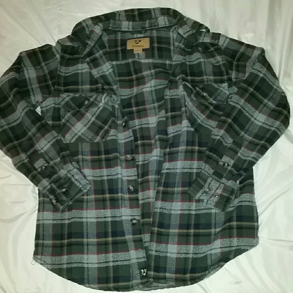 Men's Green flannel - Picture 4 of 4